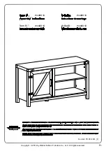 Preview for 1 page of Walker Edison W44BD1D Assembly Instructions Manual