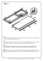 Preview for 10 page of Walker Edison W44BD1D Assembly Instructions Manual