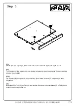 Preview for 14 page of Walker Edison W44BD1D Assembly Instructions Manual