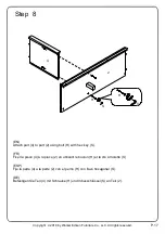 Preview for 17 page of Walker Edison W44BD1D Assembly Instructions Manual