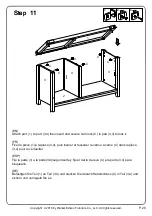 Preview for 20 page of Walker Edison W44BD1D Assembly Instructions Manual