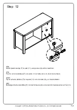 Preview for 21 page of Walker Edison W44BD1D Assembly Instructions Manual