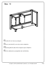 Preview for 22 page of Walker Edison W44BD1D Assembly Instructions Manual