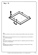 Preview for 25 page of Walker Edison W44BD1D Assembly Instructions Manual