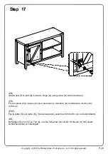 Preview for 26 page of Walker Edison W44BD1D Assembly Instructions Manual