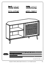 Walker Edison W44BOSDCR Assembly Instructions Manual предпросмотр