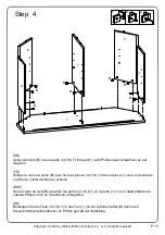 Предварительный просмотр 13 страницы Walker Edison W44BOSDCR Assembly Instructions Manual