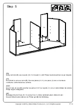 Предварительный просмотр 14 страницы Walker Edison W44BOSDCR Assembly Instructions Manual