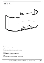 Предварительный просмотр 15 страницы Walker Edison W44BOSDCR Assembly Instructions Manual