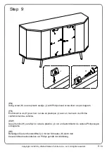 Предварительный просмотр 18 страницы Walker Edison W44BOSDCR Assembly Instructions Manual