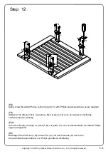 Предварительный просмотр 21 страницы Walker Edison W44BOSDCR Assembly Instructions Manual