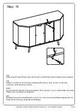 Предварительный просмотр 24 страницы Walker Edison W44BOSDCR Assembly Instructions Manual