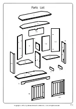 Предварительный просмотр 3 страницы Walker Edison W44CMCR2D Assembly Instructions Manual