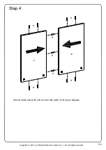 Предварительный просмотр 8 страницы Walker Edison W44CMCR2D Assembly Instructions Manual