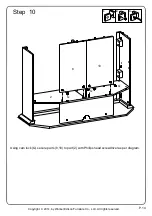 Предварительный просмотр 14 страницы Walker Edison W44CMCR2D Assembly Instructions Manual