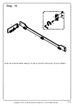 Предварительный просмотр 19 страницы Walker Edison W44CMCR2D Assembly Instructions Manual