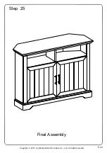 Preview for 29 page of Walker Edison W44CMCR2D Assembly Instructions Manual