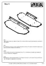 Предварительный просмотр 13 страницы Walker Edison W44FPHBC Assembly Instructions Manual