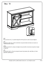 Предварительный просмотр 28 страницы Walker Edison W44SBD Manual