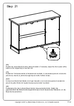 Предварительный просмотр 30 страницы Walker Edison W44SBD Manual