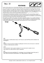 Предварительный просмотр 32 страницы Walker Edison W44SBD Manual