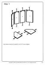 Предварительный просмотр 5 страницы Walker Edison W48CLCR2D Assembly Instructions Manual