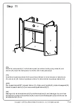 Предварительный просмотр 22 страницы Walker Edison W48FPCR Assembly Instructions Manual