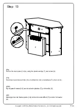 Предварительный просмотр 24 страницы Walker Edison W48FPCR Assembly Instructions Manual