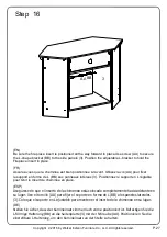 Предварительный просмотр 27 страницы Walker Edison W48FPCR Assembly Instructions Manual