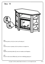 Предварительный просмотр 29 страницы Walker Edison W48FPCR Assembly Instructions Manual