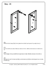 Предварительный просмотр 32 страницы Walker Edison W48FPCR Assembly Instructions Manual