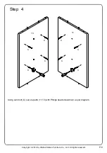 Preview for 8 page of Walker Edison W48MVCR Assembly Instructions Manual