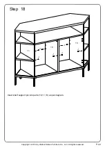 Preview for 22 page of Walker Edison W48MVCR Assembly Instructions Manual