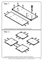 Preview for 5 page of Walker Edison W528D4C Assembly Instructions Manual