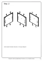 Preview for 6 page of Walker Edison W52ARLO Assembly Instructions Manual