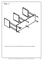 Preview for 7 page of Walker Edison W52ARLO Assembly Instructions Manual