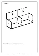 Preview for 8 page of Walker Edison W52ARLO Assembly Instructions Manual