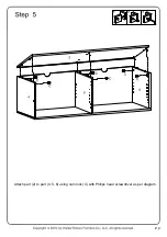 Preview for 9 page of Walker Edison W52ARLO Assembly Instructions Manual