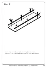 Preview for 12 page of Walker Edison W52ARLO Assembly Instructions Manual