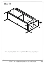 Preview for 14 page of Walker Edison W52ARLO Assembly Instructions Manual