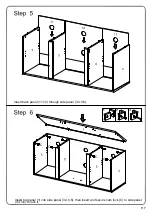 Предварительный просмотр 7 страницы Walker Edison W52AV2D Assembly Instructions Manual