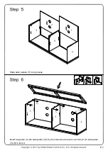 Preview for 7 page of Walker Edison W52BOSD Assembly Instructions Manual