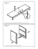 Preview for 7 page of Walker Edison W52C2DW Assembly Instructions Manual