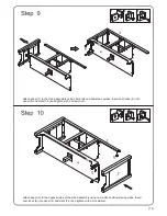 Preview for 9 page of Walker Edison W52C2DW Assembly Instructions Manual