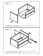 Preview for 13 page of Walker Edison W52C2DW Assembly Instructions Manual