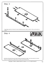 Предварительный просмотр 6 страницы Walker Edison W52C4D0 Assembly Instructions Manual