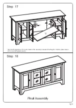 Preview for 13 page of Walker Edison W52C4DO Assembly Instructions Manual