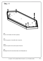 Preview for 12 page of Walker Edison W52CCR Assembly Instructions Manual