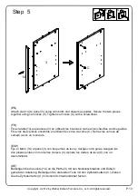 Preview for 13 page of Walker Edison W52CCR Assembly Instructions Manual