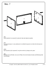 Preview for 15 page of Walker Edison W52CCR Assembly Instructions Manual